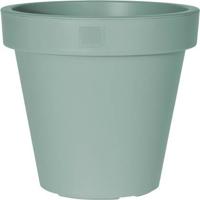 Pro Garden Plantenpot|bloempot - kunststof - mintgroen - D35 cm