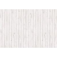 Fotobehang - White Wooden Wall 384x260cm - Vliesbehang
