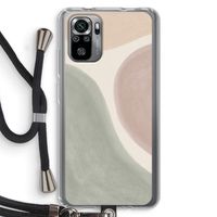 Geo #6: Xiaomi Redmi Note 10S Transparant Hoesje met koord