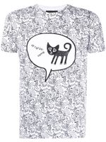 10 CORSO COMO t-shirt à imprimé graphique - Blanc