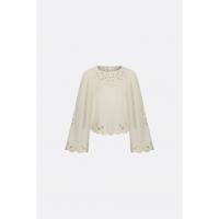 Fabienne Chapot - Wit | Dames | Blouse | Wit | 54 | regular | Kamst mode Fabienne Chapot - Wit | Dames | Blouse | Wit | 54 | regular | Kamst mode