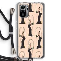 Pop Some Kim: Xiaomi Redmi Note 10S Transparant Hoesje met koord