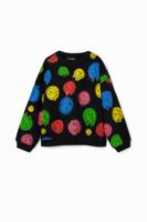 Oversized sweatshirt Smiley Originals ® - BLACK - L