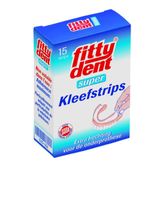 Kleefstrips voor onderprothesen Kleefstrips voor onderprothesen