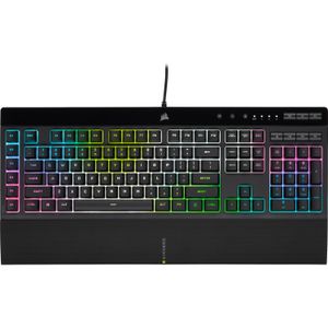 Corsair K55 RGB PRO XT toetsenbord Gamen USB QWERTY Engels Zwart