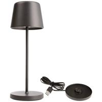 Deko Light 620209 Canis Mini Tafellamp voor buiten 2.3 W Warmwit Grijs - thumbnail