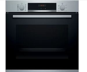 Multifunctionele oven gebouwd -in pyrolyse Bosch - HRA574BS0 - 71L - 8 kookmodi - H59,5xL59,4xP54,8 cm - roestvrij staal