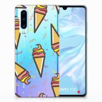 Huawei P30 | Siliconen Case | Icecream