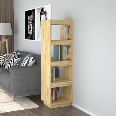 Boekenkast / kamerscherm 40x35x135 cm massief grenenhout