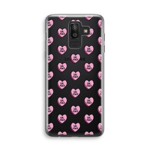 GIRL POWER: Samsung Galaxy J8 (2018) Transparant Hoesje
