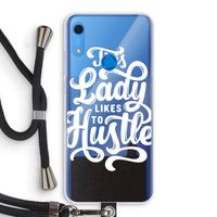 Hustle Lady: Huawei Y6s Transparant Hoesje met koord