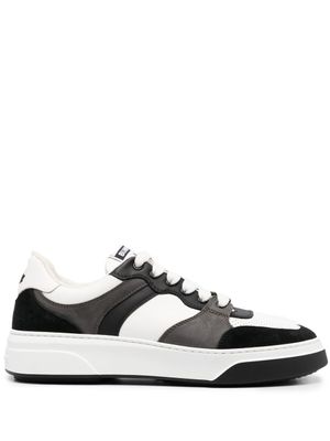 DSQUARED2 baskets à empiècements - Blanc