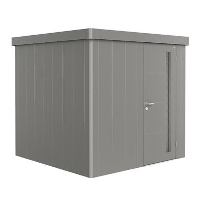 Biohort | Berging Neo 1B | Enkele Deur | Kwartgrijs-Metallic