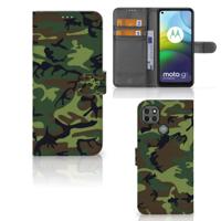Motorola Moto G9 Power | Telefoon Hoesje | Army Dark