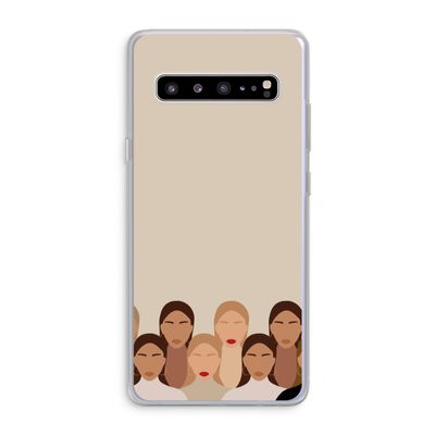 Girls girls girls: Samsung Galaxy S10 5G Transparant Hoesje