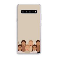 Girls girls girls: Samsung Galaxy S10 5G Transparant Hoesje