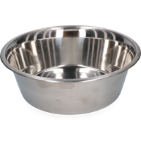 Voer of drinkbak RVS 6,00ltr Ø 34cm Voer of drinkbak RVS 6,00ltr Ø 34cm