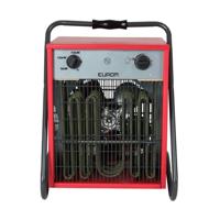 Eurom EK15002 + cable-socket Heater Ventilatorkachel Rood Eurom EK15002 + cable-socket Heater Ventilatorkachel Rood