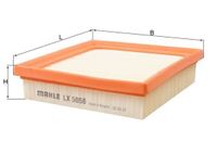 Luchtfilter LX5056