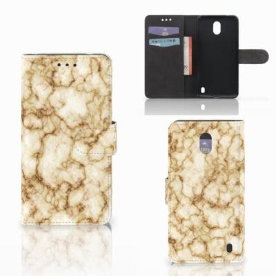 Nokia 2 | Bookcase | Marmer Goud