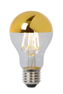 A60 SPIEGEL Filament lamp Ø 6 cm LED Dimb. E27 1x5W 2700K Goud