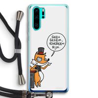Geen Gezeik: Huawei P30 Pro Transparant Hoesje met koord