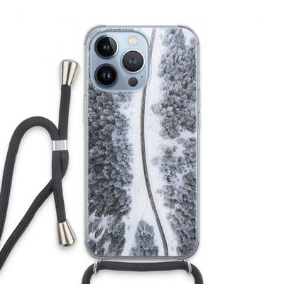 Snøfall: iPhone 13 Pro Transparant Hoesje met koord