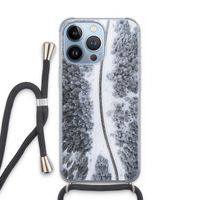 Snøfall: iPhone 13 Pro Transparant Hoesje met koord