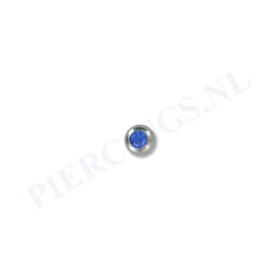 Balletje BCR 4 mm blauw