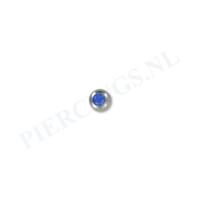 Balletje BCR 4 mm blauw