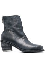 Guidi bottines à semelle épaisse - Bleu