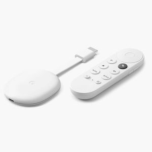 Google Chromecast met TV 4K HDR streaming client HDMI, WLAN, Bluetooth