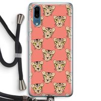 Tijger: Huawei P20 Transparant Hoesje met koord