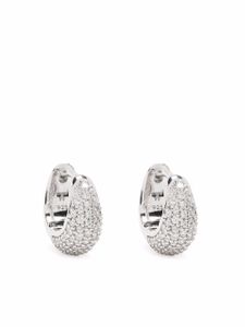 Tom Wood boucles d'oreilles Ice - Argent