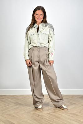 Golden Goose broek GWP01203.P000965.603968 roasted cashew