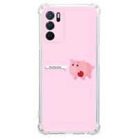 OPPO A16 | A16s | A54s Stevig | Bumper Hoesje | Pig Mud