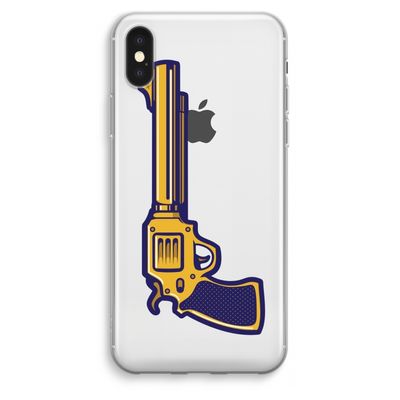Pew Pew Pew: iPhone XS Max Transparant Hoesje