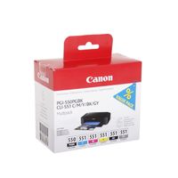 Canon PGI-550/CLI-551 PGBK/C/M/Y/BK/GY Multipack