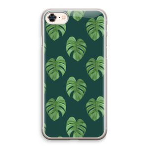 Monstera leaves: iPhone 8 Transparant Hoesje