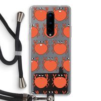 Krab: OnePlus 8 Transparant Hoesje met koord