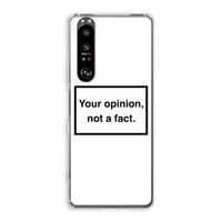 Your opinion: Sony Xperia 1 III Transparant Hoesje