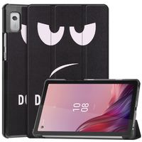 Lunso - Lenovo Tab M9 (9 inch) - Tri-Fold Bookcase hoes - Don&apos;t Touch