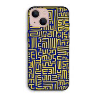 Majorelle Blue Print: iPhone 13 Biologisch afbreekbaar hoesje