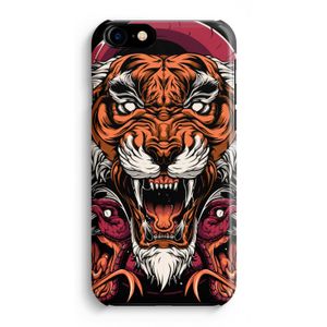 Tiger and Rattlesnakes: iPhone 8 Volledig Geprint Hoesje