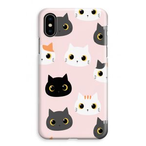 Katten: iPhone XS Max Volledig Geprint Hoesje