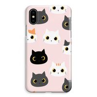 Katten: iPhone XS Max Volledig Geprint Hoesje