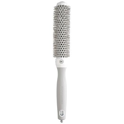 Olivia Garden Wavy Bristles White & Grey Brush Ø25mm