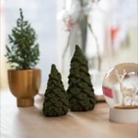 Mixed Up Kerstboompjes Haakpakket 030 Britt - Olive Green