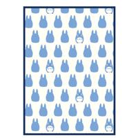 My Neighbor Totoro Fluffy blanket Totoro Silhouette 100 x 140 cm
