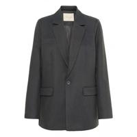 Kaffe - Zwart | unisex | Blazer | Zwart | 36 | regular | Kamst mode